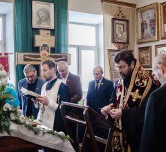 Епископ Серафим совершил новогодний молебен с участием ведущих руководителей Бобруйска