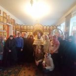 Паломники из Минска и Могилева посетили храм Сергия Радонежского в Туголице