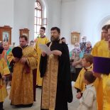 В День Независимости Республики Беларусь епископ Серафим совершил молитву в Иверском храме