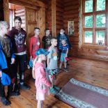 Закончилась смена в детском православном поселении «Отрада» в деревне Чигиринка