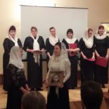 Участники хора Николо-Софийского храма поздравили с 25-летием Праздничный хор Георгиевского храма