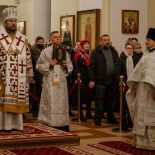 Епископ Серафим совершил Божественную литургию в праздник Рождества Христова