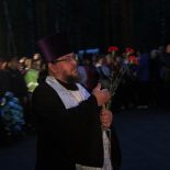 Благочинный Осиповичского района принял участие в митинге -реквиеме «Тревожный рассвет»