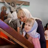В День памяти всех Белорусских святых правящий архиерей возглавил Литургию в одноименном храме летней православной школы епархии