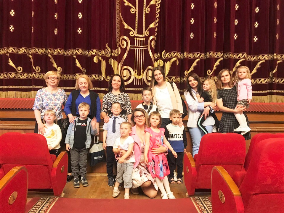 Воспитанники школы раннего развития «Зёрнышко» посетили Белорусский государственный академический музыкальный театр