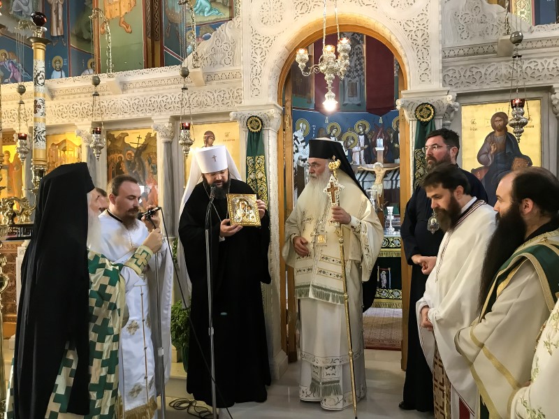 Делегация Русской Православной Церкви посетила Афины