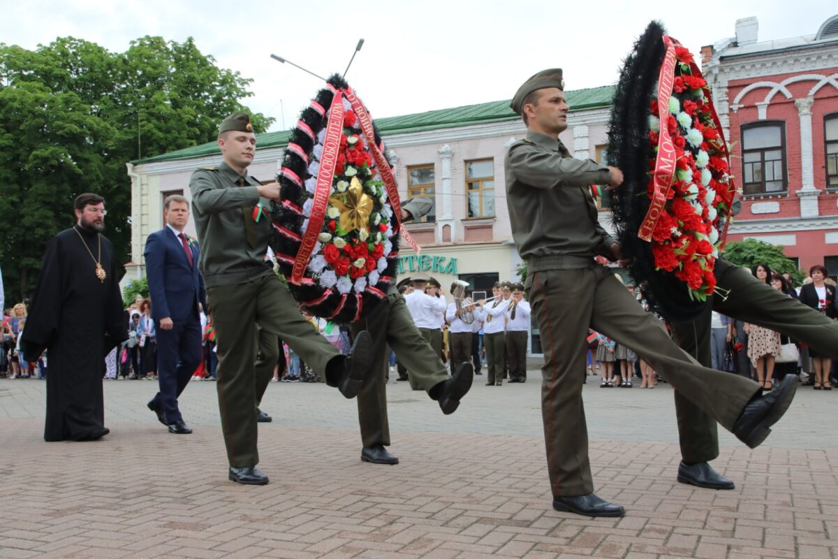 В Бобруйске состоялся митинг, посвященный Дню Независимости Республики Беларусь