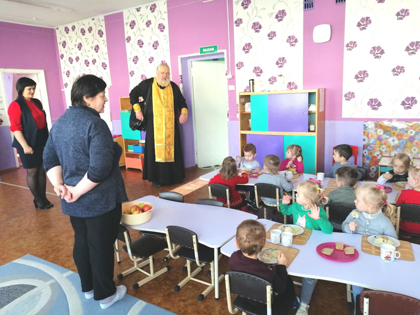 В детском саде Кировска начались занятия в православном кружке «Ангелочек»