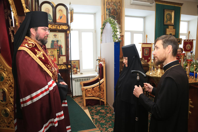 Епископ Серафим совершил возведение в сан игумении монахини Параскевы (Ельской)
