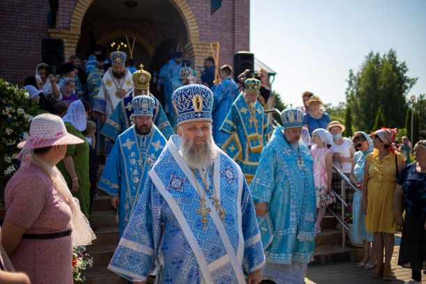 Епископ Серафим принял участие в торжествах по случаю дня памяти Марьиногорской иконы Божией Матери