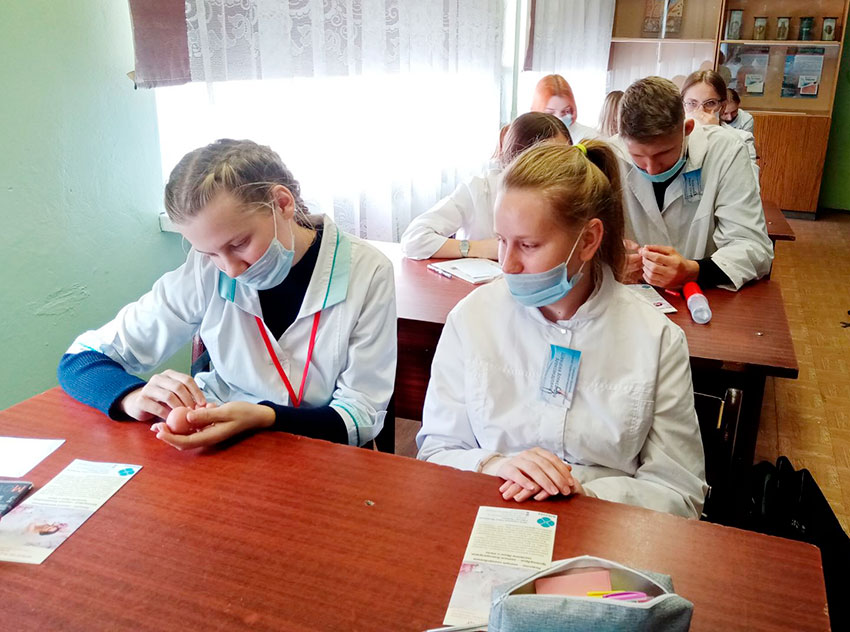 Состоялась беседа педагога центра «Покрова» с первокурсниками медицинского колледжа