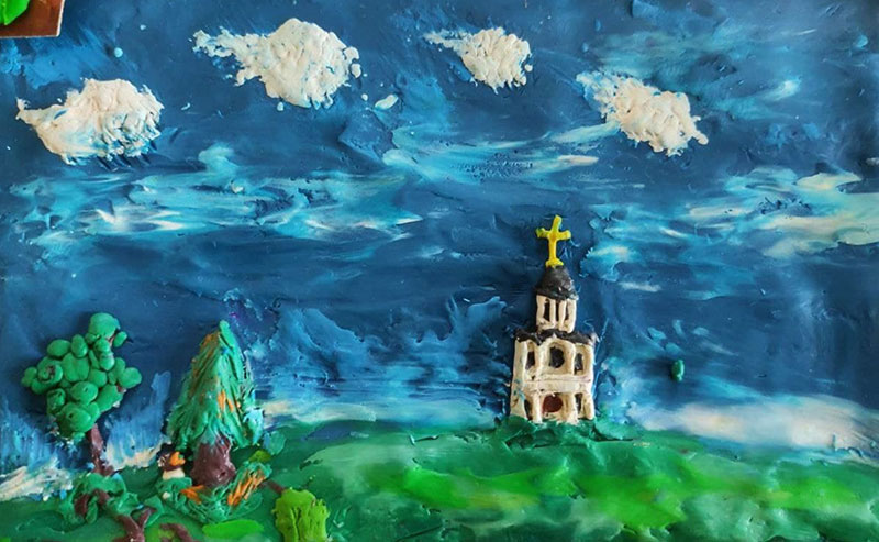 В Иверском храме открылась яркая праздничная выставка