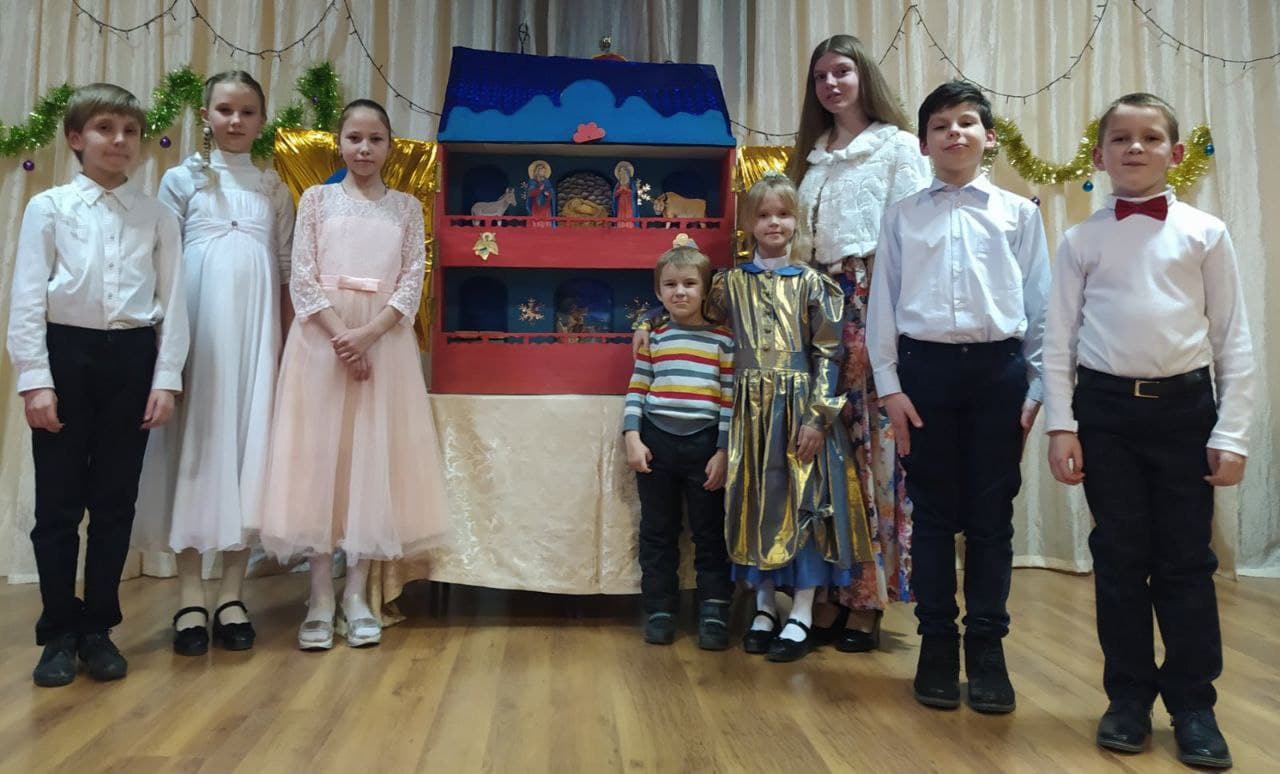 Приход Бобруйской епархии в а. г. Свислочь поздравил с Рождеством детей, которые оздоравливаются в местном санатории