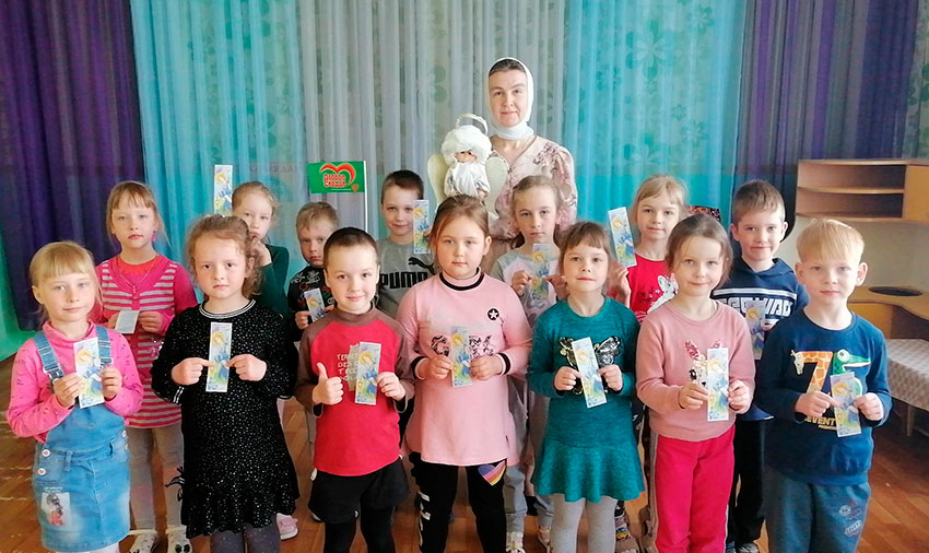 В Кировском детском саду состоялось последнее занятие уникального православного проекта для самых маленьких