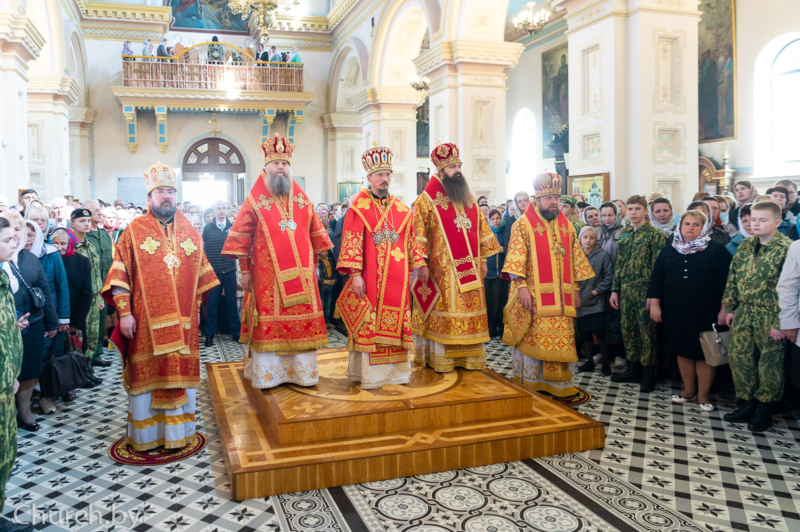 Епископ Серафим принял участие в торжествах, посвященных 30-летию Гродненской епархии