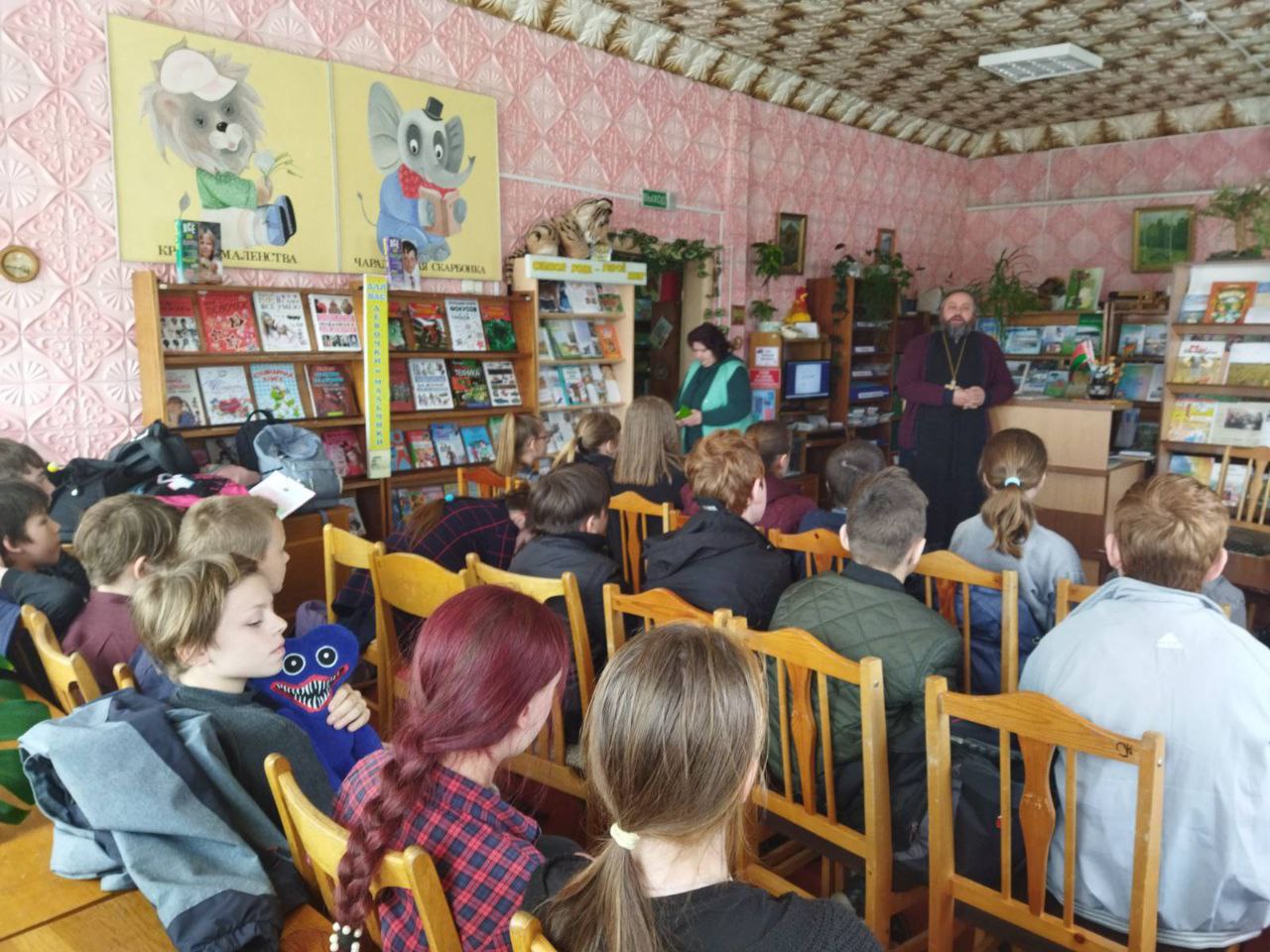 Священник Бобруйской епархии встретился со школьниками в г. Осиповичи