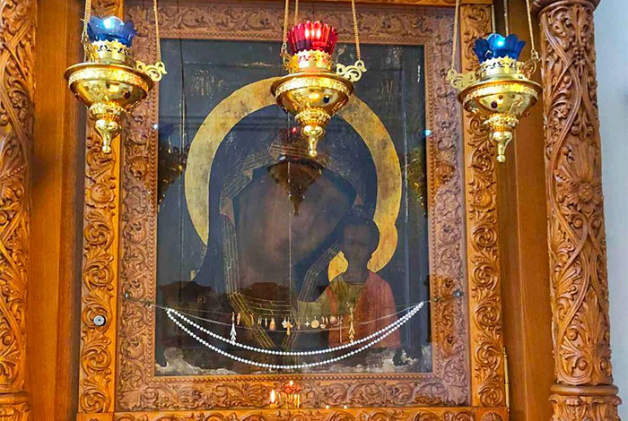 Казанский образ Божией Матери в Иверском храме