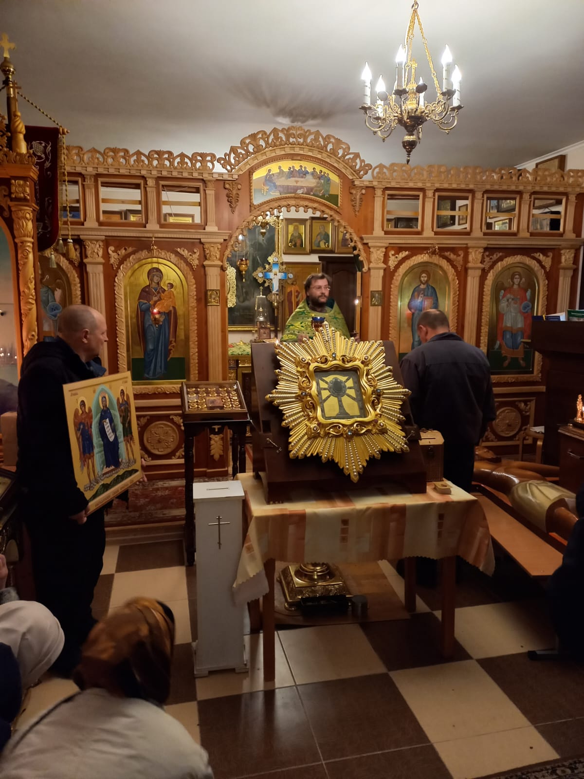В Туголице пребывали святыни из России
