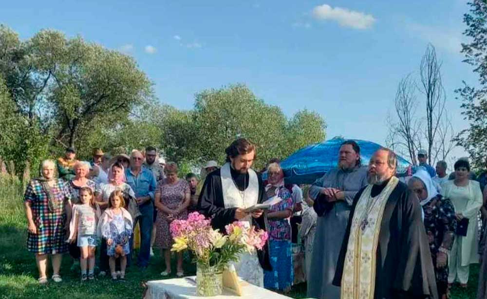 Клирики мужского монастыря Бобруйской епархии приняли участие в празднике села Зборск