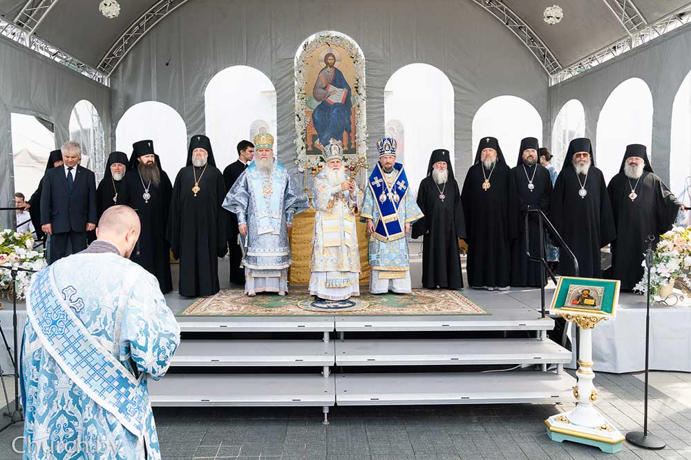 Епископ Серафим принял участие в торжествах в честь явления Минской иконы Божией Матери и 850-летия преставления преподобной Евфросинии Полоцкой