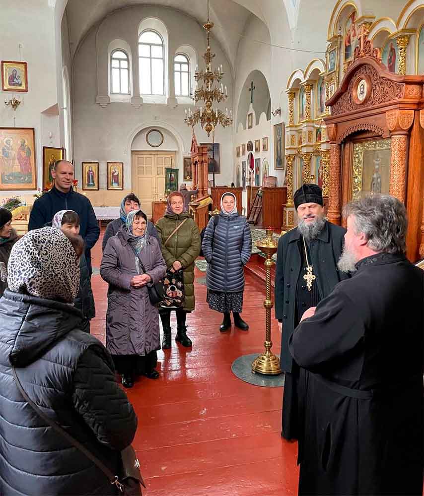Паломники из г. Осиповичи посетили Могилевскую епархию