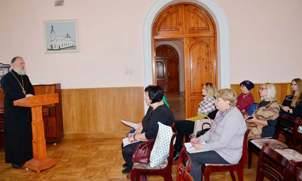 В Георгиевском храме состоялись заседания методического объединения воспитателей групп продленного дня и педагогов-организаторов