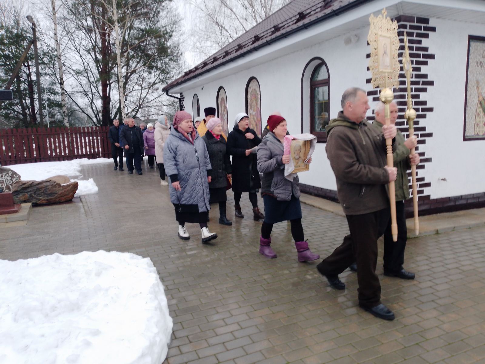 Престольный праздник Никольского храма в д. Вирков