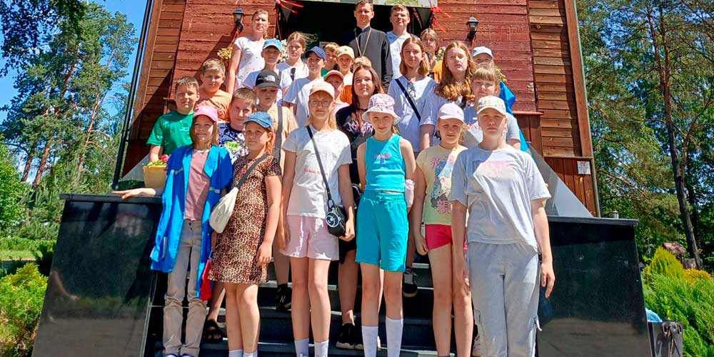 Дети посетили храм святого пророка Илии г. Бобруйска