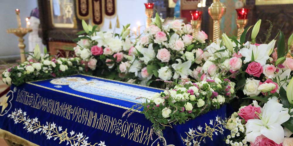 В канун Успения Пресвятой Богородицы епископ Серафим совершил всенощное бдение в Никольском кафедральном соборе г. Бобруйска