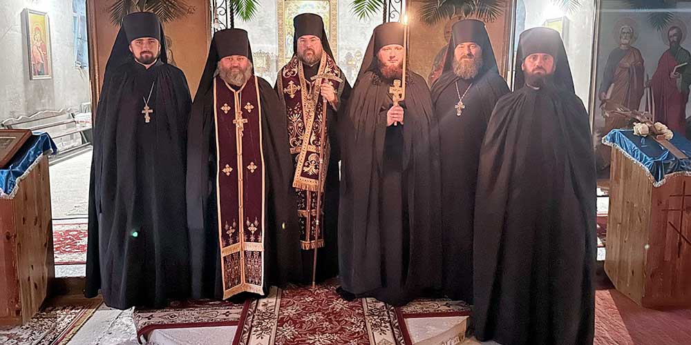 Епископ Серафим совершил монашеский постриг в мужском монастыре в честь иконы Божией Матери «Живоносный Источник» (Прощанская пустынь)