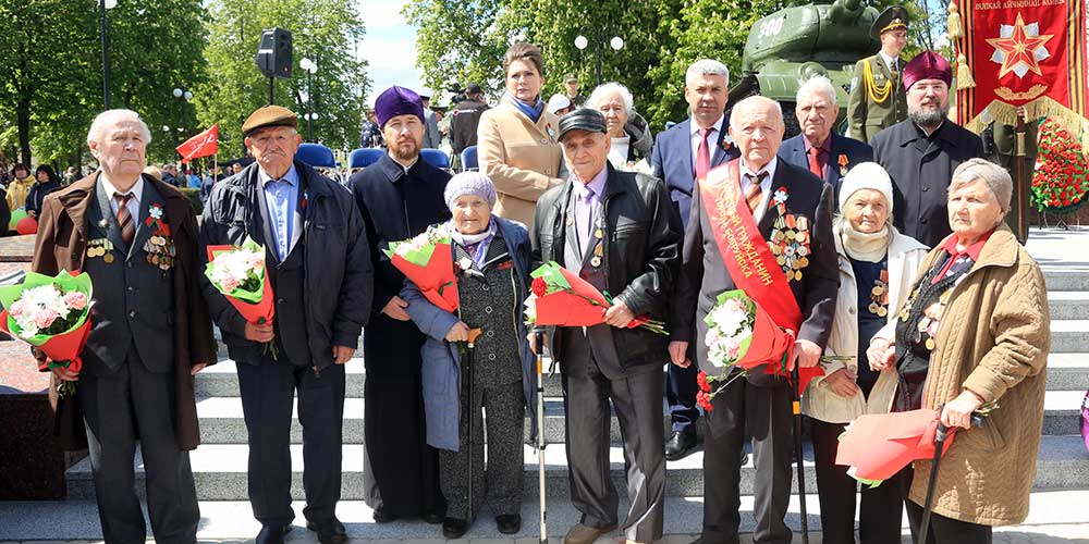 Епископ Серафим принял участие в торжественных мероприятиях, посвященных 80-летию Победы в Великой Отечественной войне
