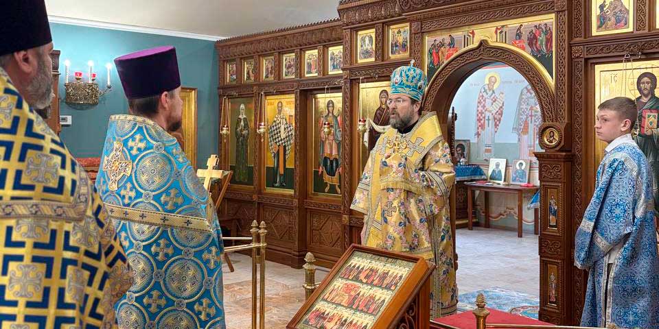 Престольный праздник в храме при Центре «Покрова» г. Бобруйска