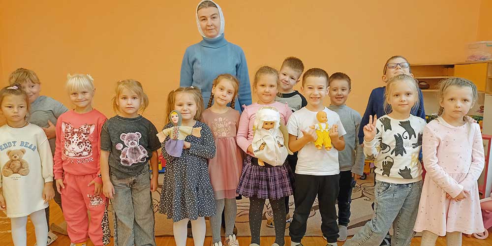 На кружке «Школа православия для детей «Ангелочек»»