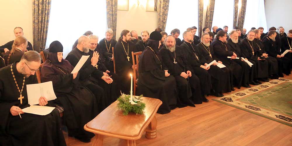 Состоялось ежегодное собрание духовенства Бобруйской епархии