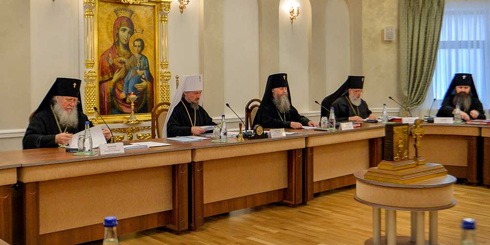 Состоялось очередное заседание Синода Белорусского Экзархата Московского Патриархата
