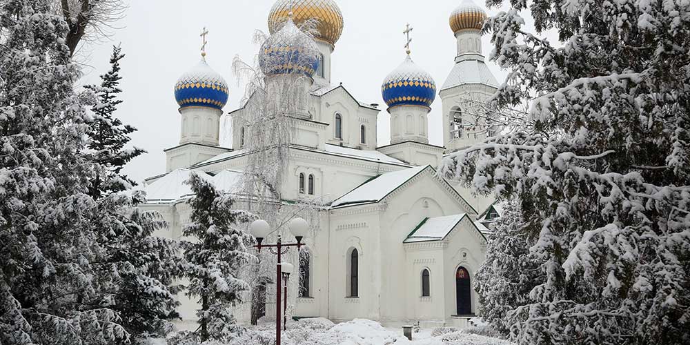 Епископ Серафим возглавил первую в текущем году Литургию Преждеосвященных Даров в Никольском кафедральном соборе