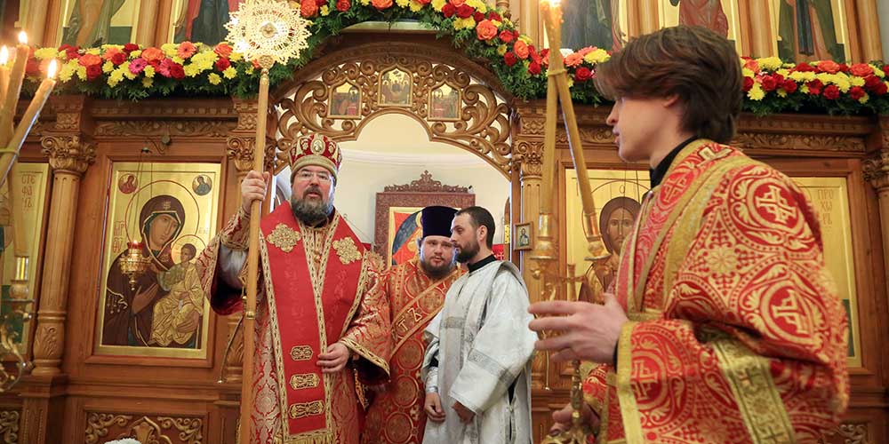 Престольный праздник в Иверском храме