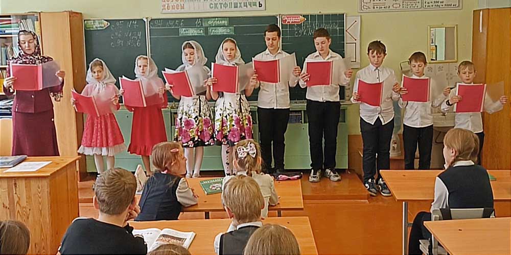 Детский пасхальный концерт в Кировске