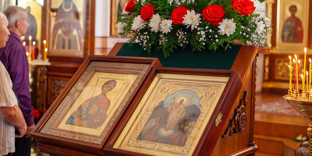 Престольное торжество в храме великомученика Георгия Победоносца