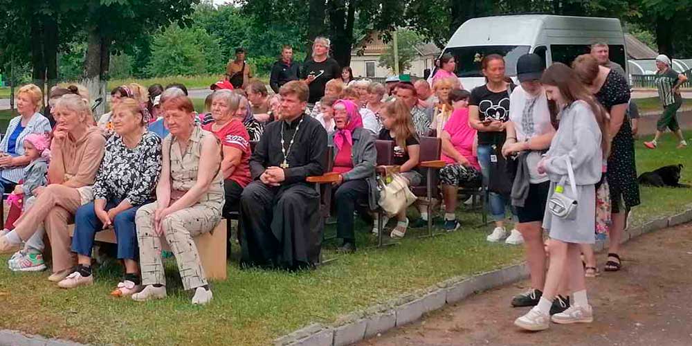 Иерей Максим Киреев принял участие в Дне деревни «Мое село — мое богатство»