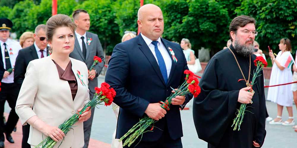 В честь 82‑й годовщины освобождения Бобруйска прошёл торжественный митинг