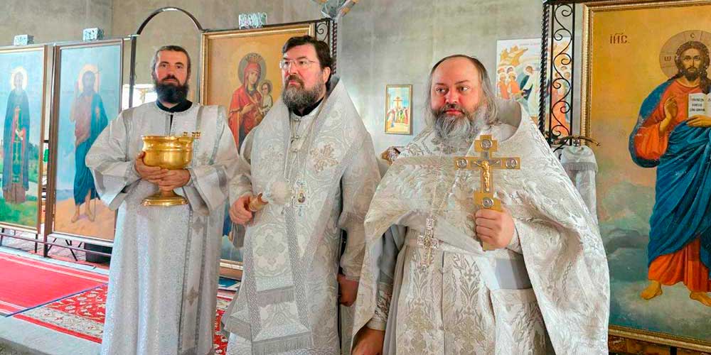 Праздник Преображения Господня в мужском монастыре иконы Божией Матери «Живоносный Источник» (Прощанская пустынь)