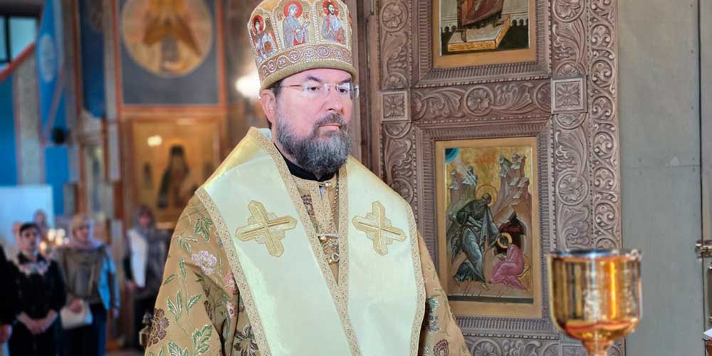 Епископ Серафим возглавил Божественную литургию в Никольском соборе города Наро-Фоминска